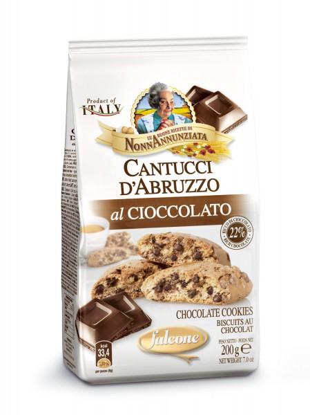 Falcone Cantucci with Chocolate Bag